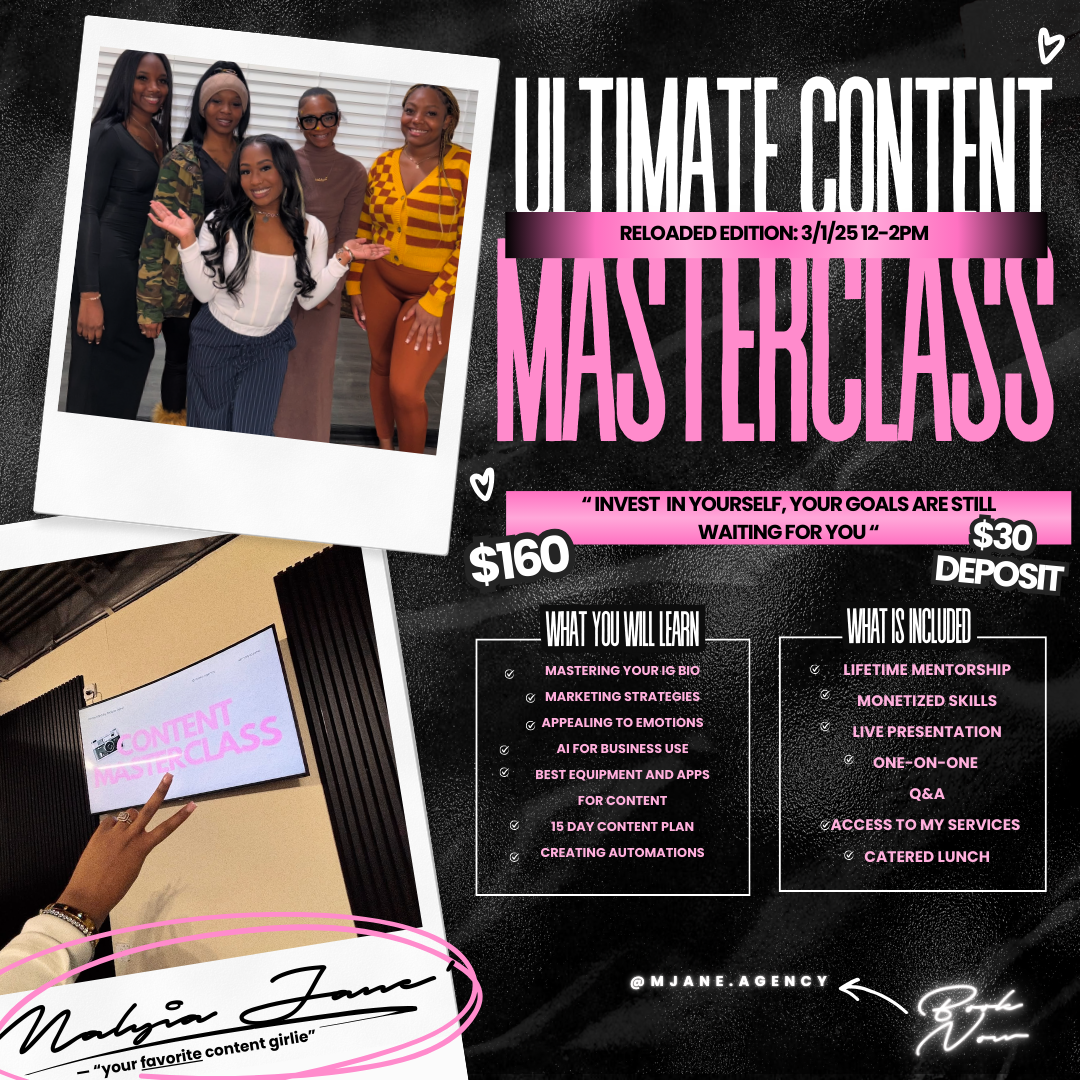 Reloaded content masterclass